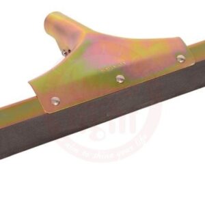 Metal Squeegee Single Blade 45cm With Wooden Stick, Black  10137