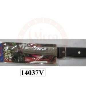Kitchen Knife Black Handle 6"  14037v