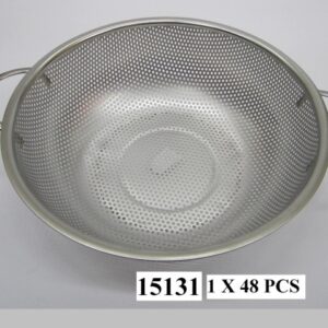 Steel Strainer Steeldeep Mesh 25.5 Cm Colander  15131