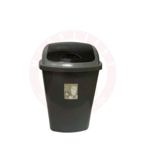 Push Dustbin With Swing Type Lid 80l Grey  73929