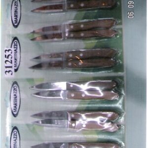 Martinazzo Paring Knife 3", 12 Pcs Card  31253