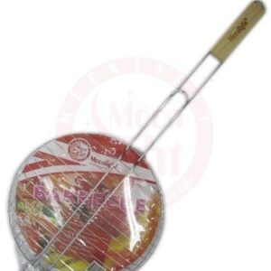 Bbq Grill Round W/flat Hdl  62024