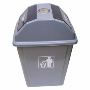 Push Dustbin With Swing Type Lid 58l  73935