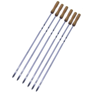 Barbeque Skewer Square 6 Pcs Set  15162