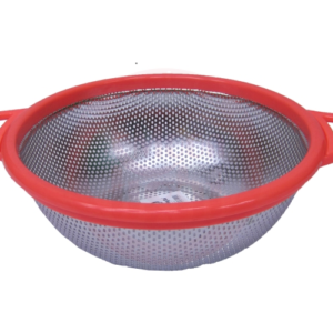 Steel Strainer (colander) Plasstic Rim 24cm  15042