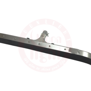 Metal Squeegee Curved 55 Cm Single Blade With Wooden Stick  10133