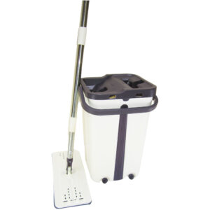 Moonlight Flat Mop with Bucket for Quick and Easy Floor Maintenance
