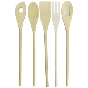 WOODEN SPOON 5 PCS SET