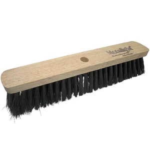 Pvc Broom Black 45 Cm With Wooden Stick  10281