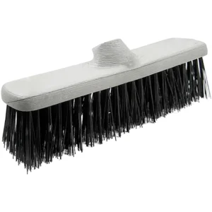 Push Broom Italy Black 30cm With Wooden Stick  16075
